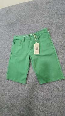 Seven Oaks Green Denim Shorts Size 34